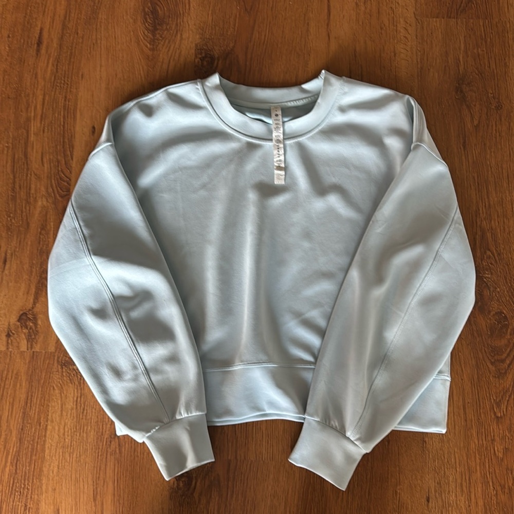 Lululemon perfectly oversized cropped crew